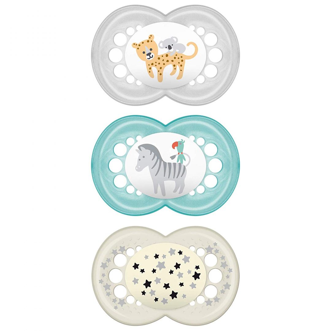 MAM Day and Night Pacifier Value Pack (2 Day + 1 Night Pacifier)